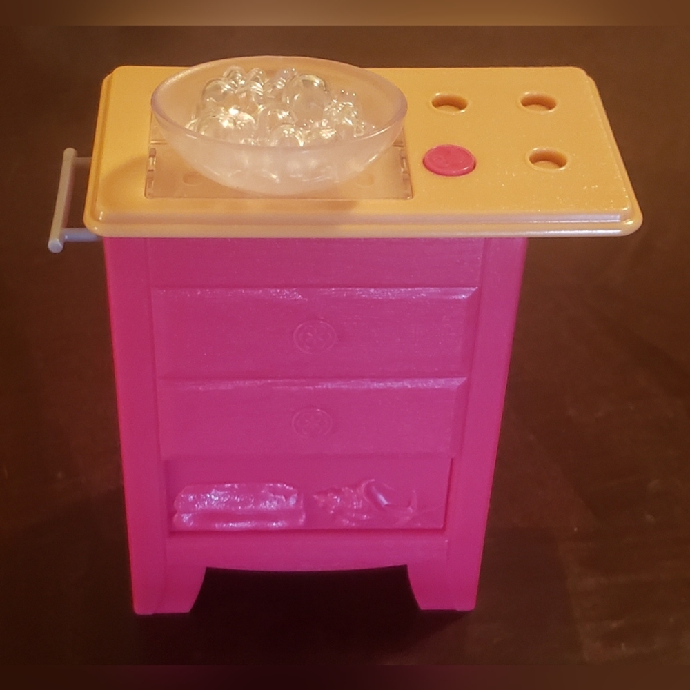 2015 Barbie doll Dreamhouse Bathroom Vanity Bubbling Sounds and Light - Picture 7 of 7
